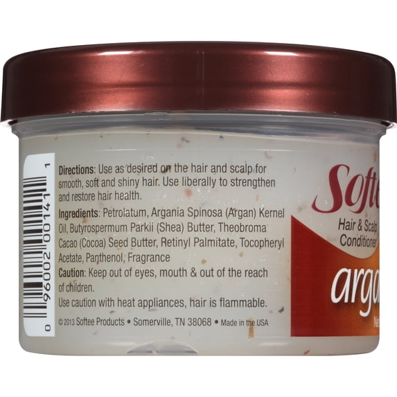 Softee Argan Oil Hair & Scalp Conditioner for Textured Hair 3oz