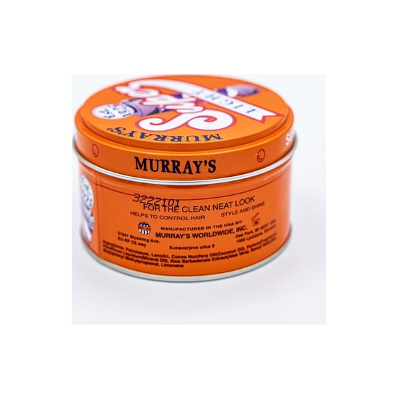 Murray's Super Light Hair Dressing and Pomade for Control, Style and Shine, 3oz