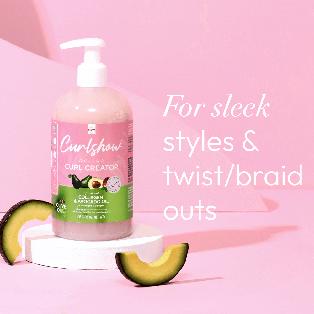 ORS Olive Oil Curlshow Curl Creator for Strength & Length 16oz
