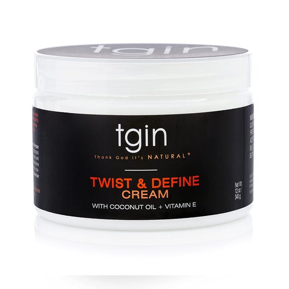 Tgin Twist & Define Cream With Coconut Oil Vitamin E 12oz, Pack of 3