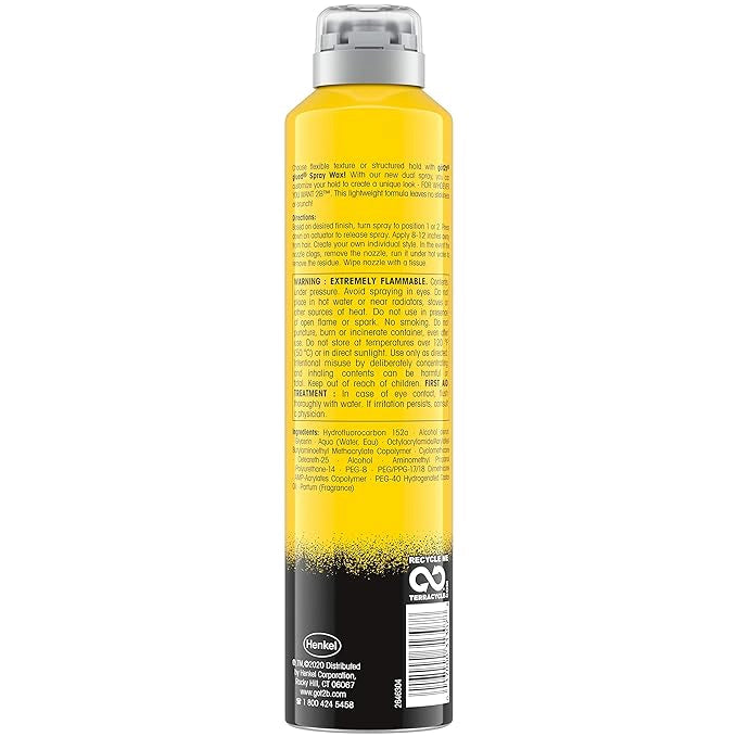 Got2b Glued Spray Wax with 2-in-1 Dual Nozzle