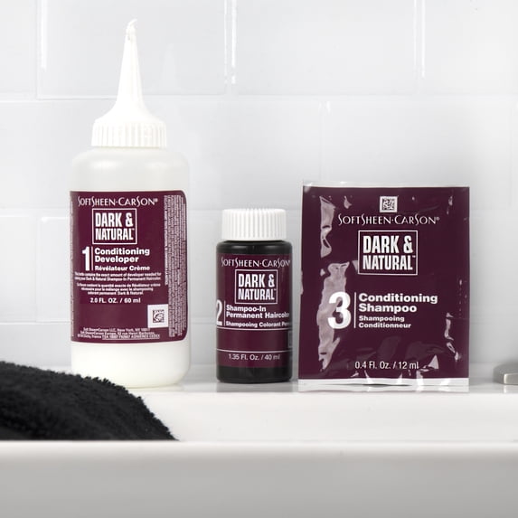 SoftSheen-Carson Dark and Lovely Reviving Colors Hair Color, 395 Natural Black