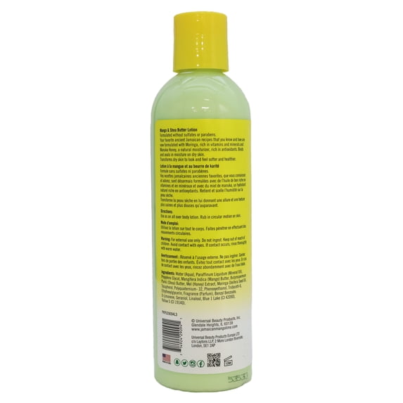 Jamaican Mango Lime Mango Shea Butter Lotion, 8oz