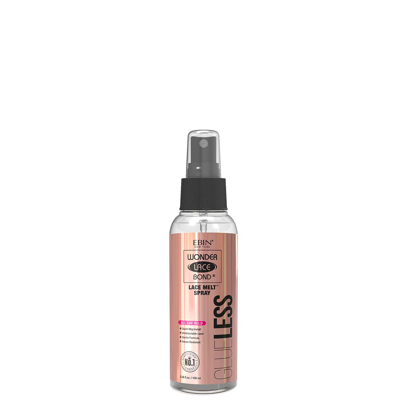 Wonder Lace Bond GLUELESS - Lace Melt Spray: 8.5oz (250ml)