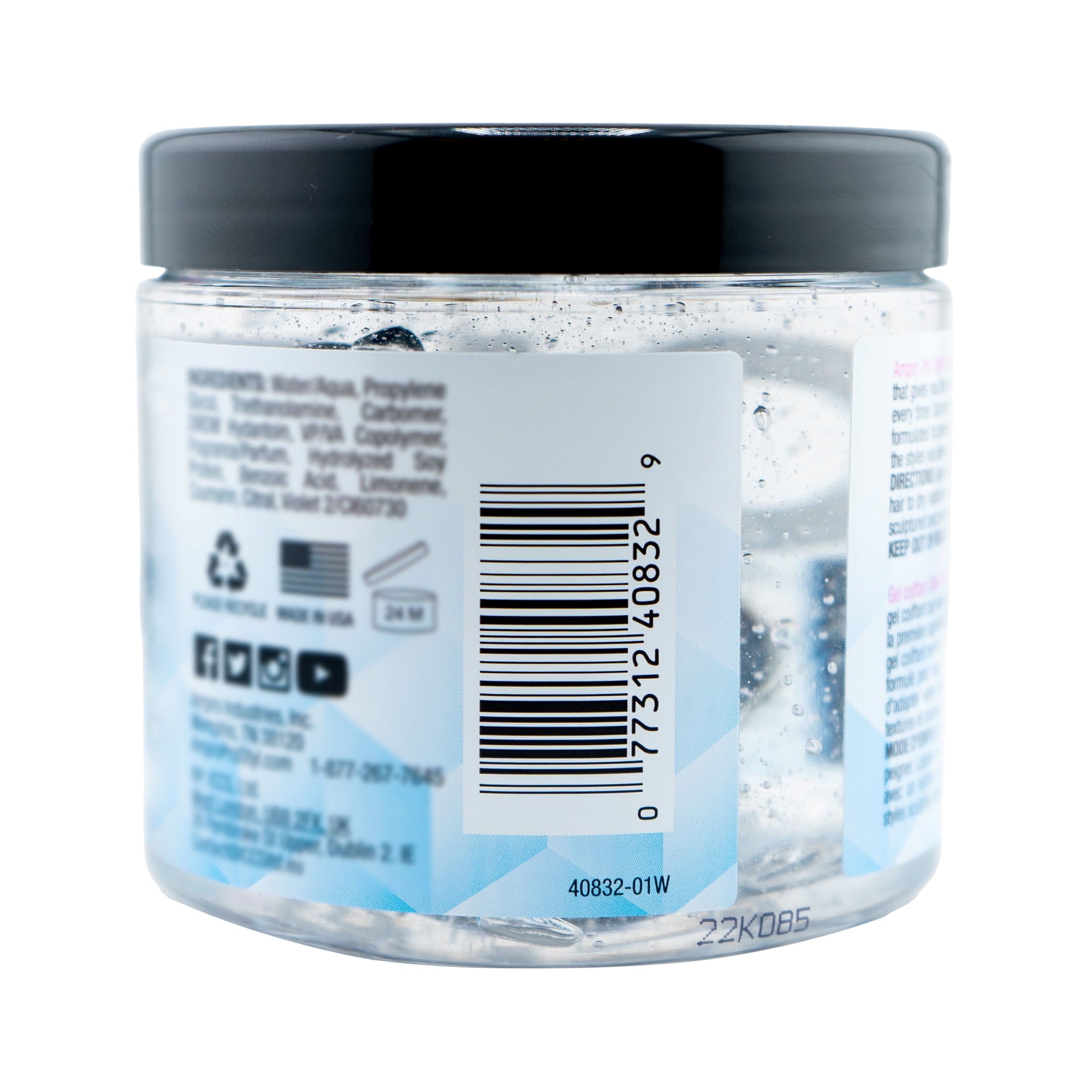 Clear Ice Firm-Flexible Hold Alcohol Free
