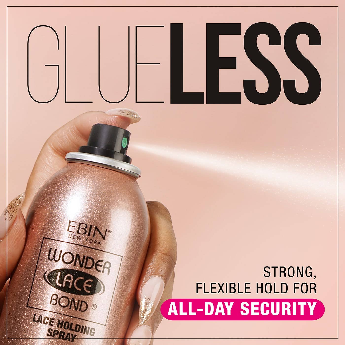 Wonder Lace Bond GLUELESS - Lace Holding Spray: 6.08oz (180ml)
