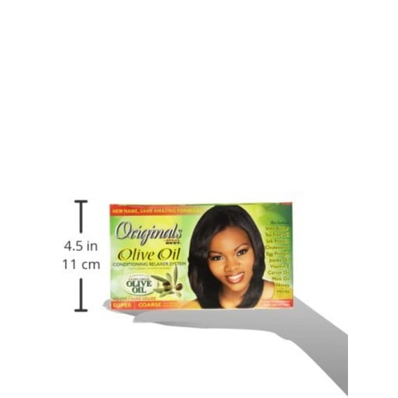 Originals by Africa's Best Olive Oil Conditioning No-Lye Relaxer System, Super Strength, Adult