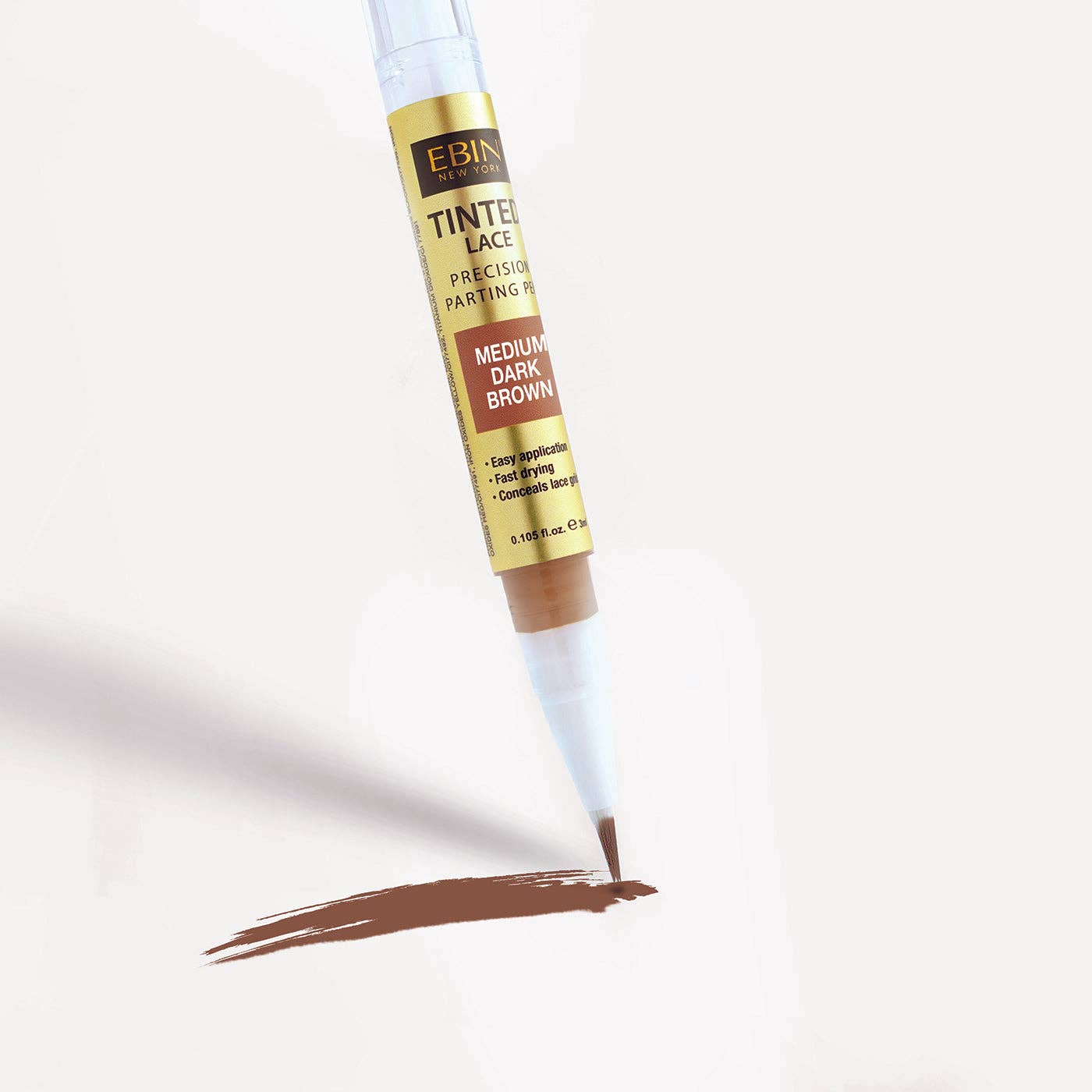 Tinted Lace Precision Parting Pen: Dark Brown
