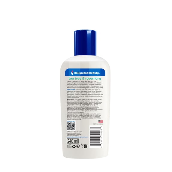 Hollywood Beauty Rosemary & Tea Tree Tree Scalp Soothing Shampoo