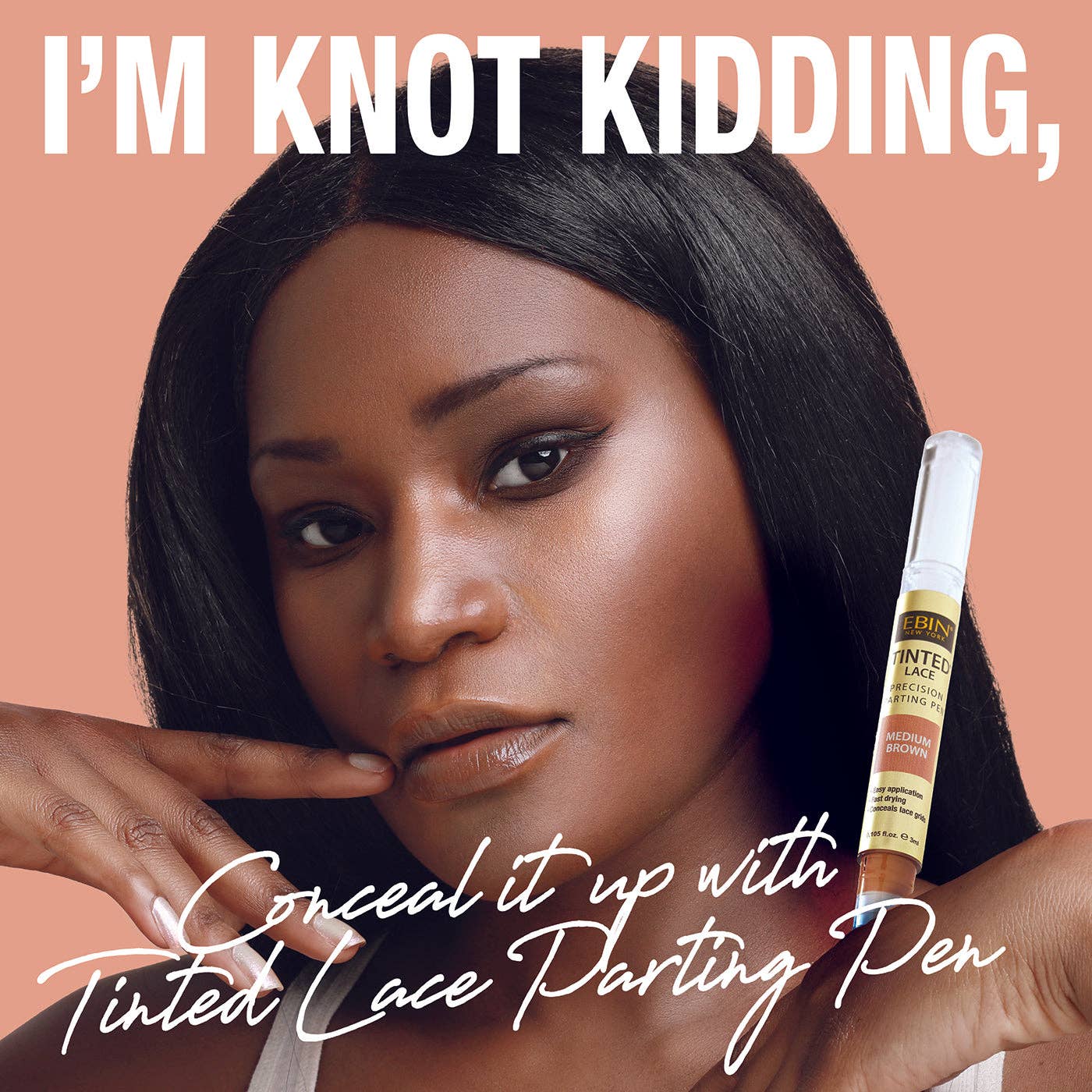 Tinted Lace Precision Parting Pen: Dark Brown