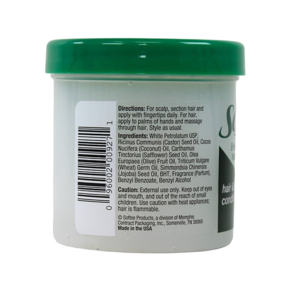 Softee Castor Oil Hair & Scalp Conditioner, 5 oz