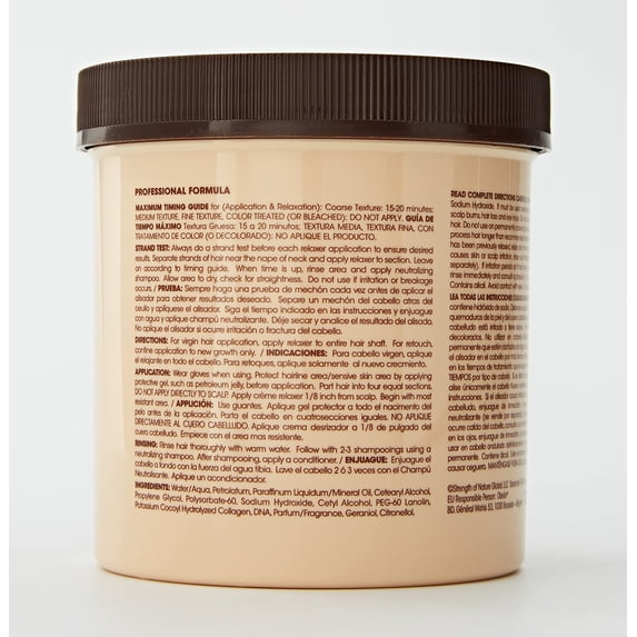 TCB No Base Creme Hair Relaxer with Protein and DNA Super 15oz