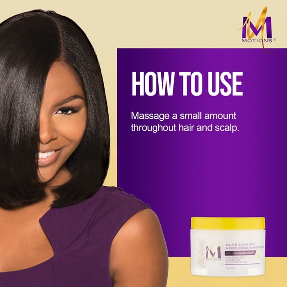 Motions Nourish & Restore Hair & Scalp Daily Moisturizing Hairdressing 6oz