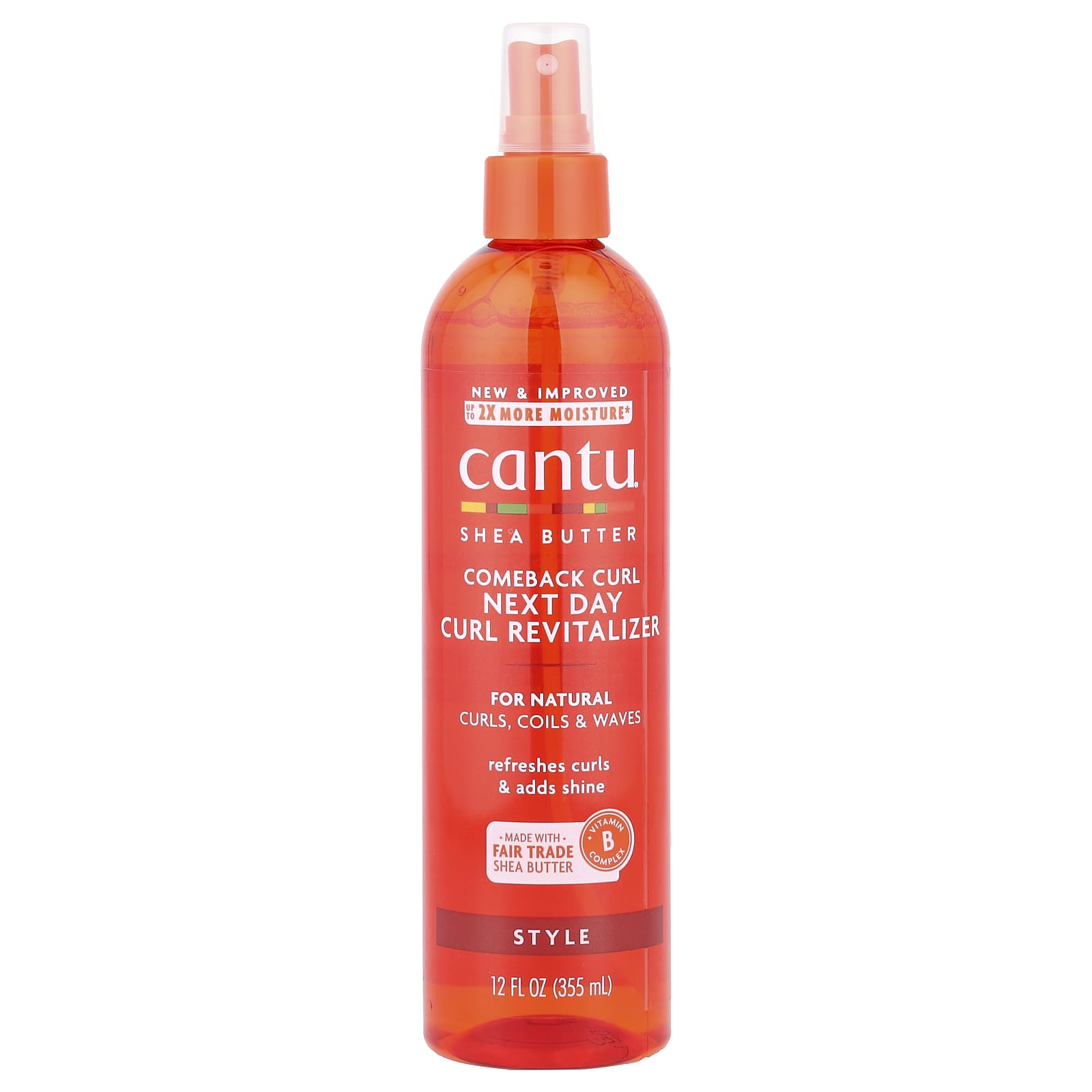Cantu Shea Butter Comeback Curl Next Day Curl Revitalized