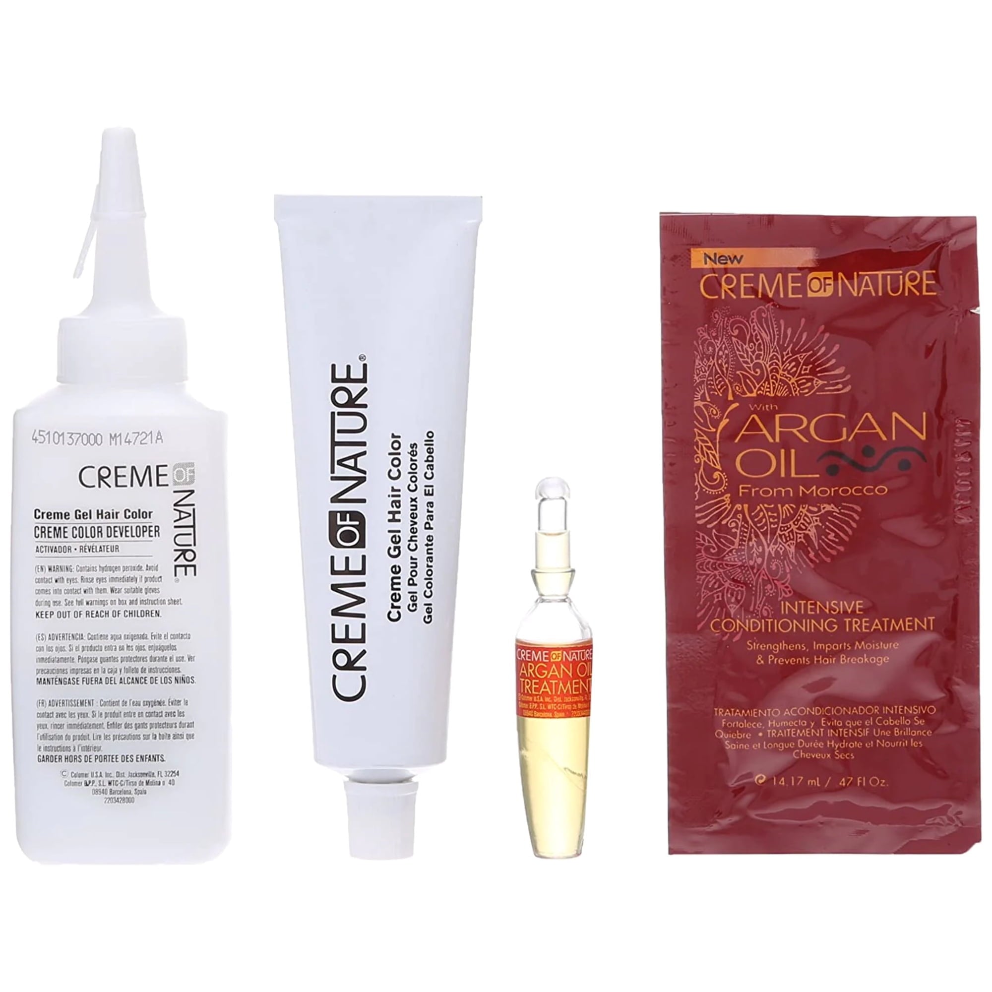 Creme of Nature Exotic Shine Permanent Hair Color -  Soft Black 3.0
