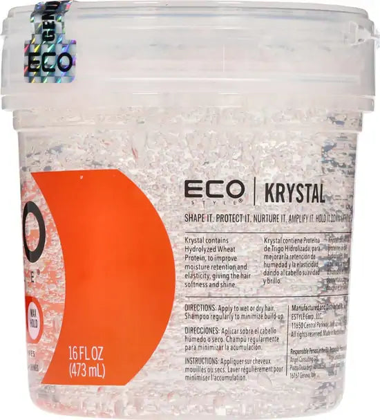 Eco Style Professional Styling Gel Krystal