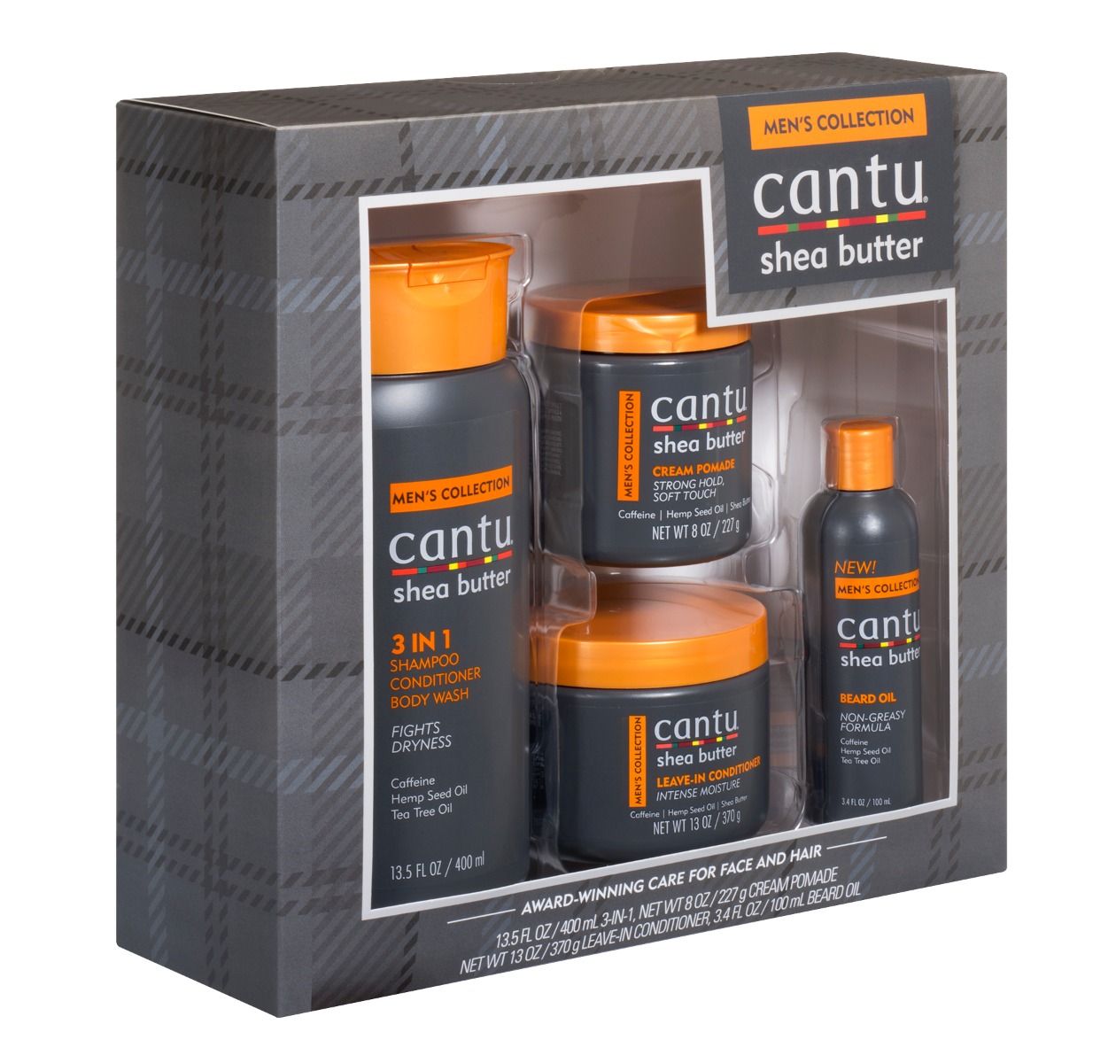 Men’s Collection Cantù Shea Butter Bundle Package