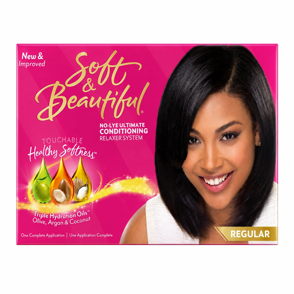 Soft & Beautiful No Lye Conditioning Regular Relaxer