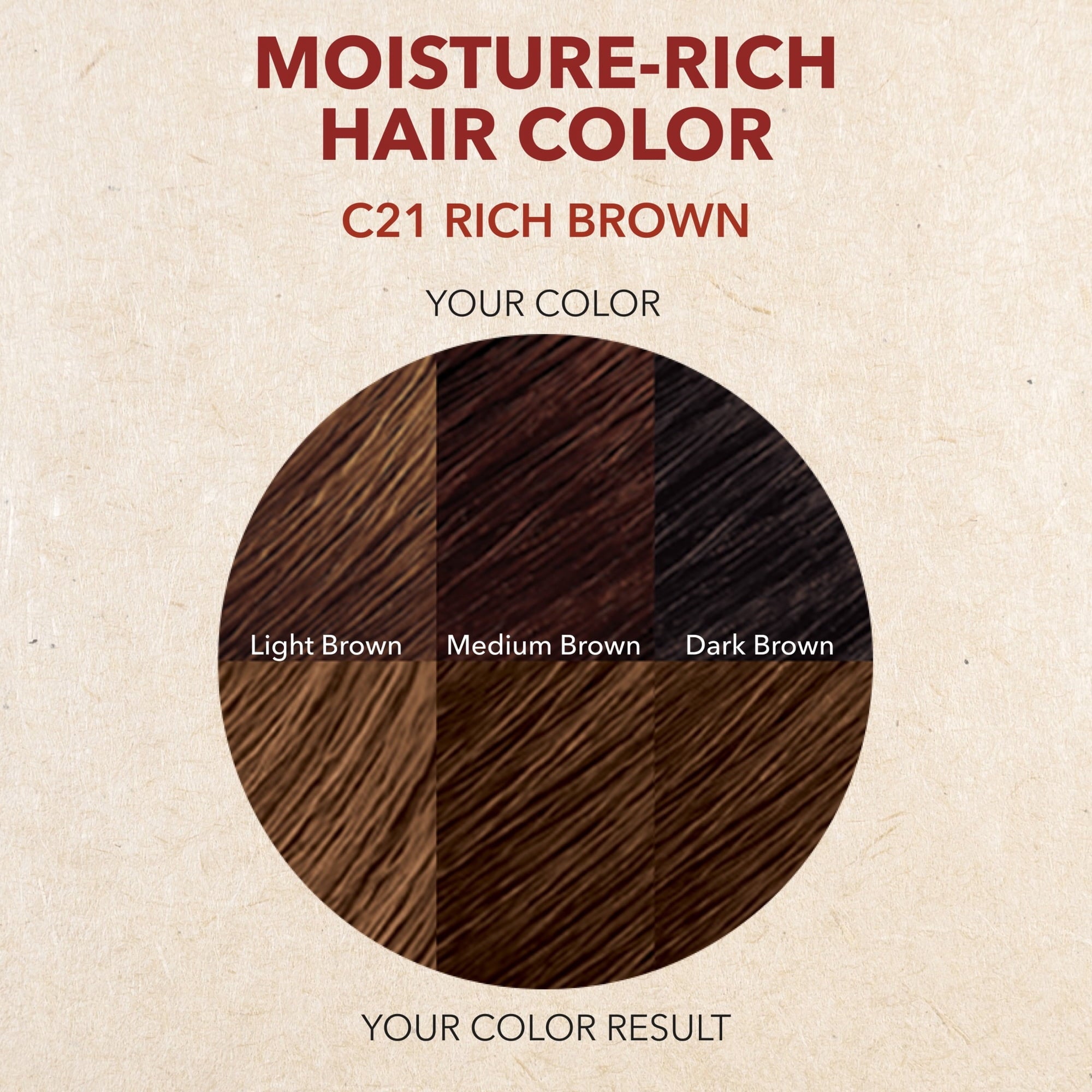 Creme of Nature Exotic Shine Permanent Hair Color -  Rich Brown C21
