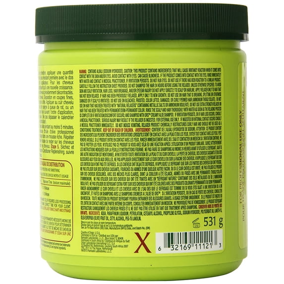 Ors Olive Oil Creme Relaxer Extra Strength 18.75 Ounce Jar (555ml)