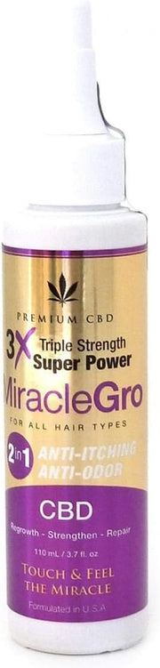 3x Triple Strength Super Power MiracleGro Anti-Itch
