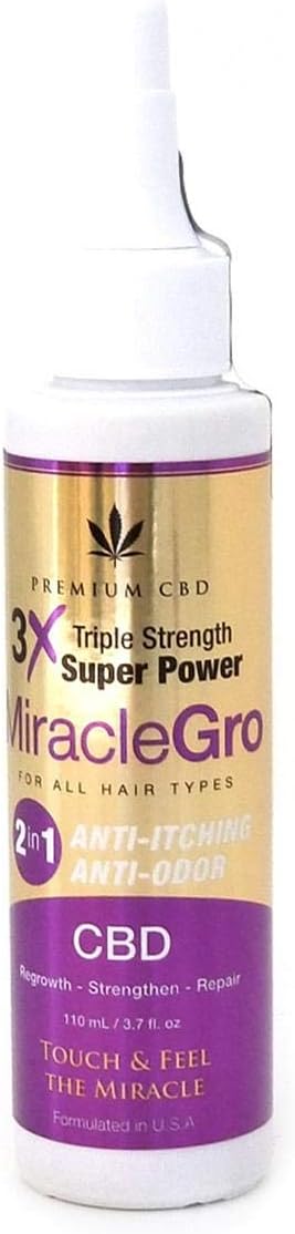 3x Triple Strength Super Power MiracleGro Anti-Itch