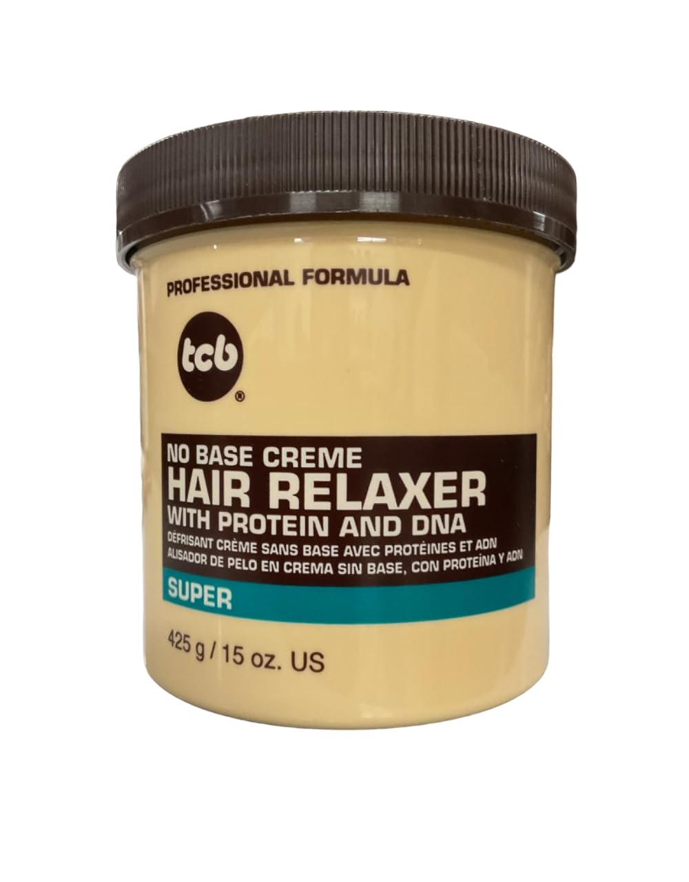 Tcb Hair Relaxer No Base Creme 15oz Super Jar