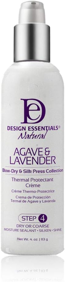 Design Essentials Natural Agave & Lavender Thermal Protectant Creme