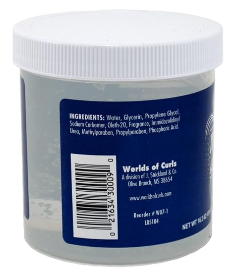 J. Strickland & Co Worlds Of Curls Curl Activator Original Gel 16.2 oz