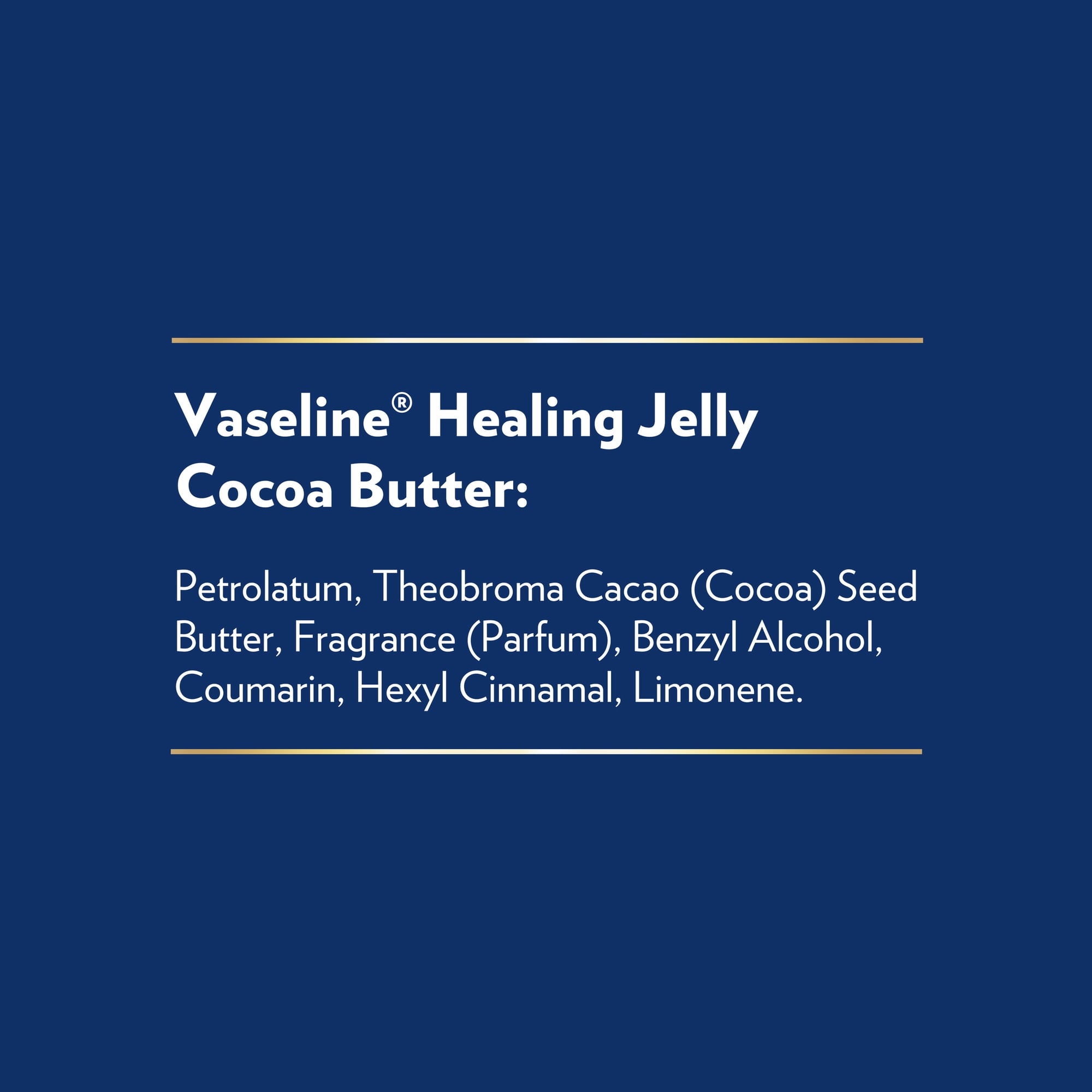 Vaseline Petroleum Jelly Cocoa Butter - 1.75 oz
