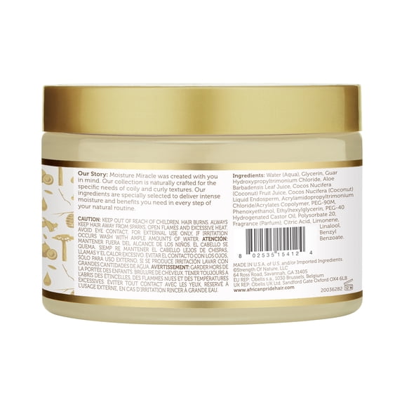 African Pride Aloe & Coconut Water Pre-Shampoo 12oz