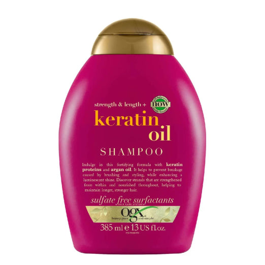OGX Strength and Length Keratin Oil Anti-Breakage Shampoo, 13oz