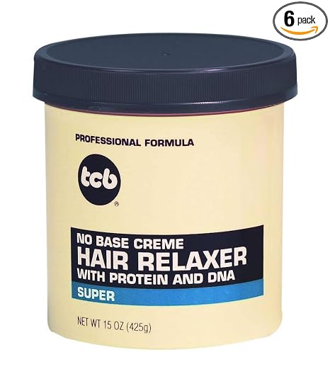 Tcb Hair Relaxer No Base Creme 15oz Super Jar