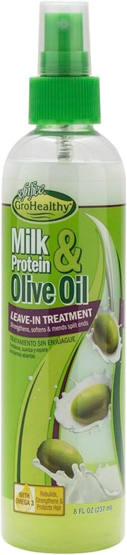 Sofn'free Gro Healthy Milk and Olive Leave-in Treatment