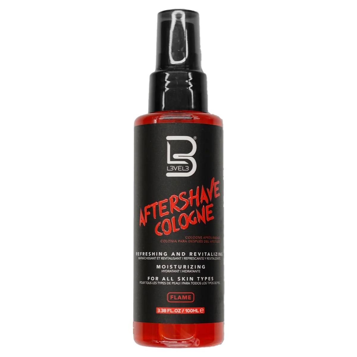 L3 Level 3 After Shave Spray Cologne for Men, Softens Skin, 3.38oz