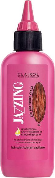 Clairol Professional Jazzing Temporary Hair Color, #40 Red Hot, 3 Oz