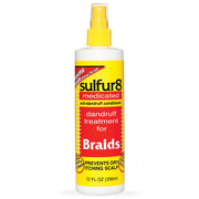 Sulfur8 Dandruff Treatment For Braids 12 oz. Spray by Sulfur 8
