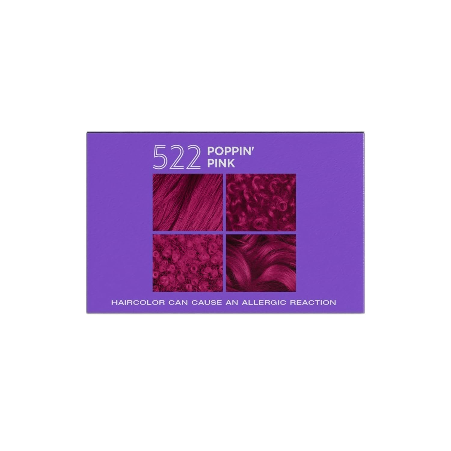 Dark & Lovely Fade Resist Permanent Hair Color, 522 Poppin Pink