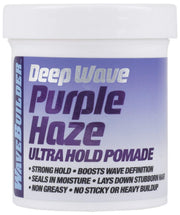 Wavebuilder Deep Wave Purple Haze Ultra Hold Pomade, 3oz