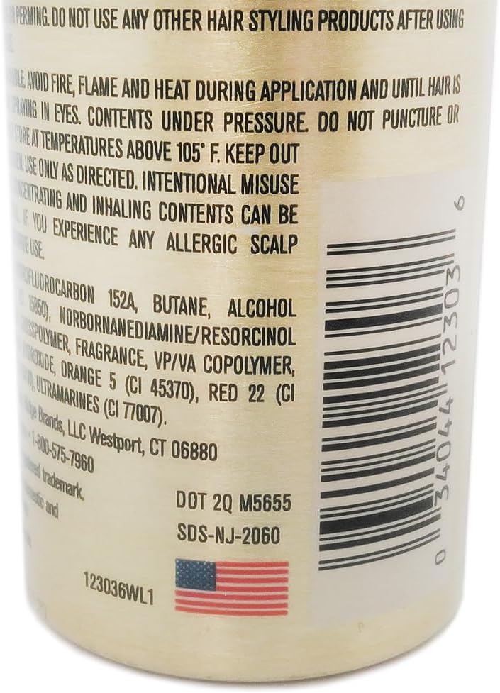 High Beams Temporary Spray On Hair Color Thickener, Burgundy, 2.7oz