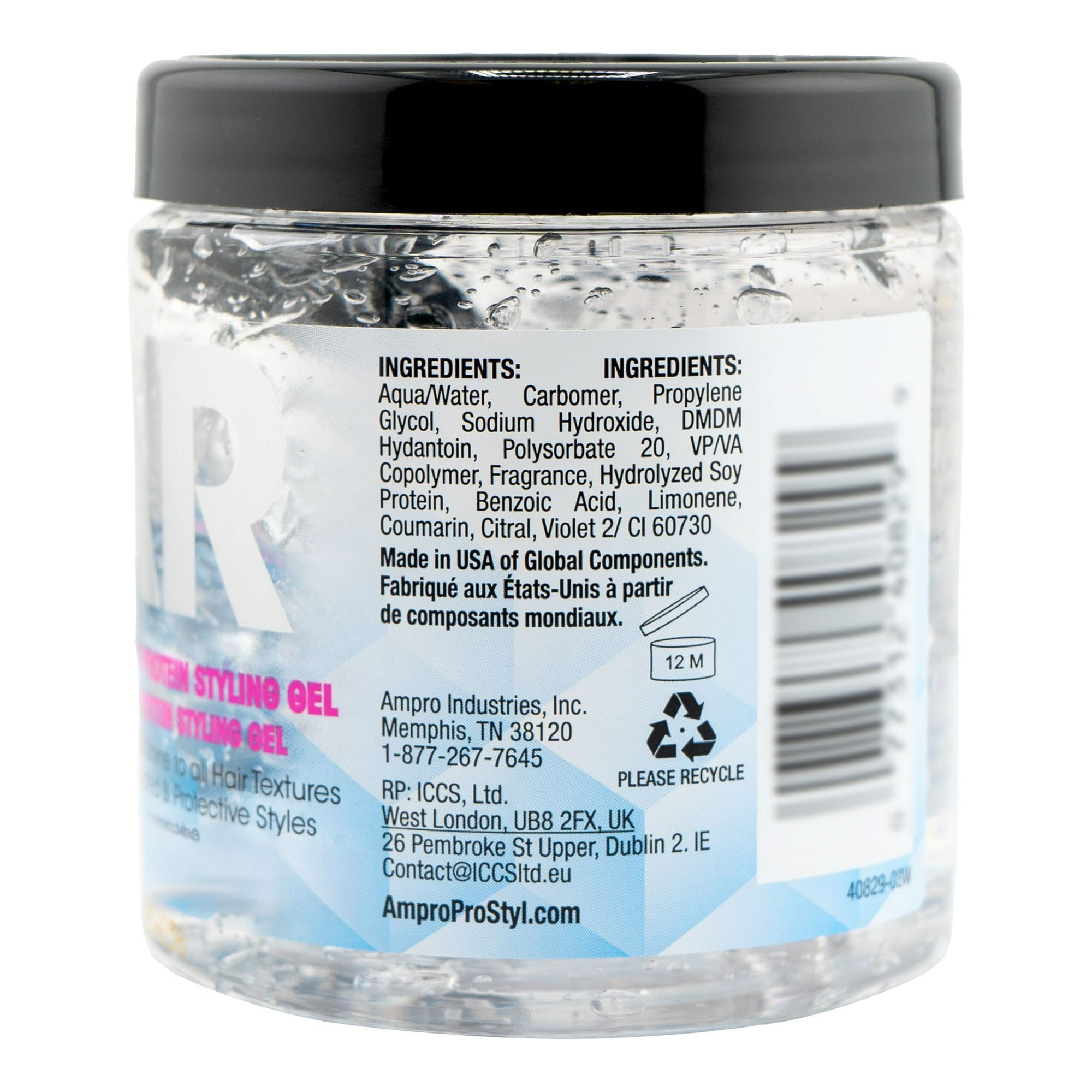 Clear Ice Firm-Flexible Hold Alcohol Free