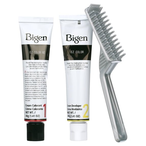 Bigen Ez Color For Men, M2 Real Black Easy Comb In Applicator, 1 Ea