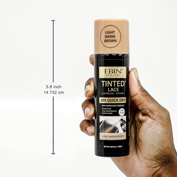 Ebin Wonder Lace Bond Tinted Lace Melt Spray Light Warm Brown