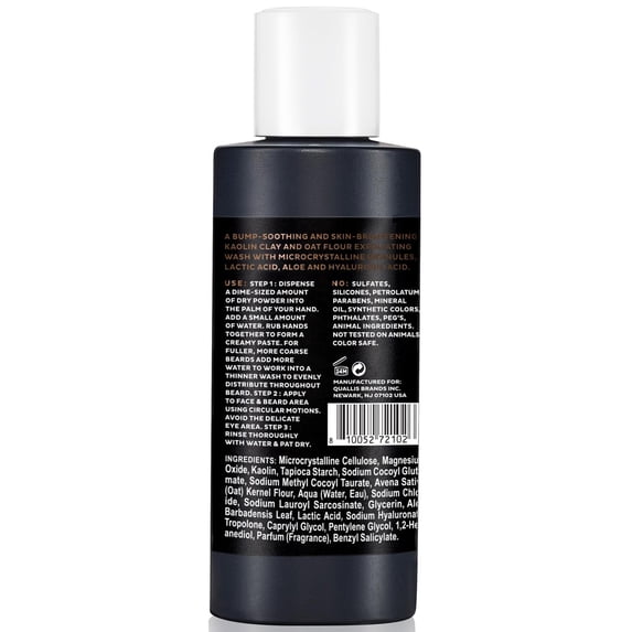 Scotch Porter Exfoliating Beard And Face Cleanser For Men, 2.17oz