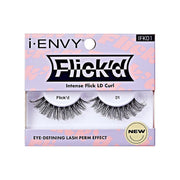 i-ENVY False Lashes Flick'd D-Curl Strip Lashes Volume - IFK01