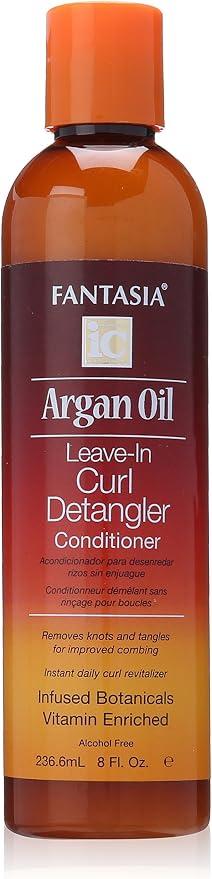 Fantasia Argan Oil Leave in Curl Detangler, 8oz