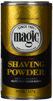 Magic Shaving Powder Gold Regular Strength, 4.5oz