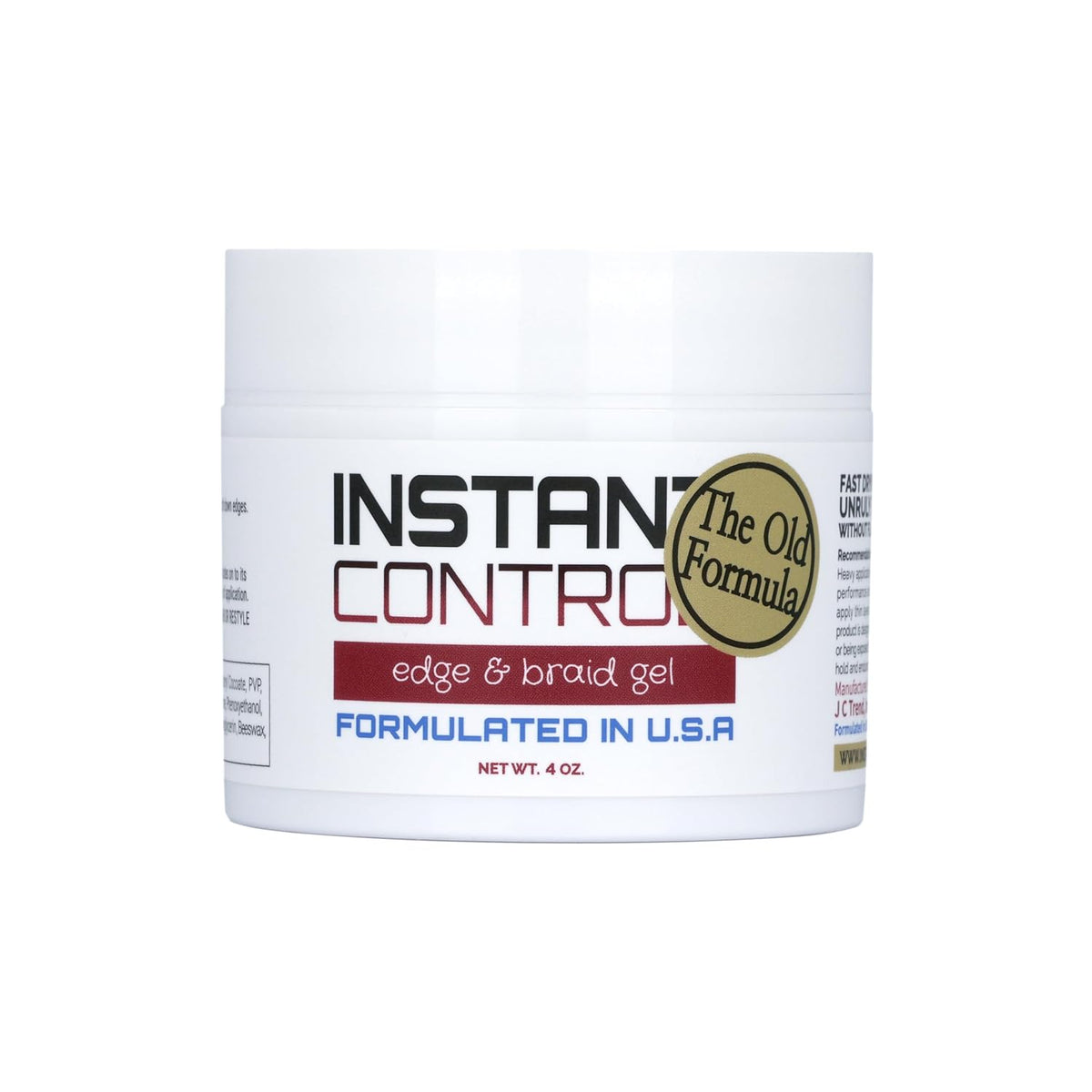 Instant Control Edge & Braid Gel 4oz