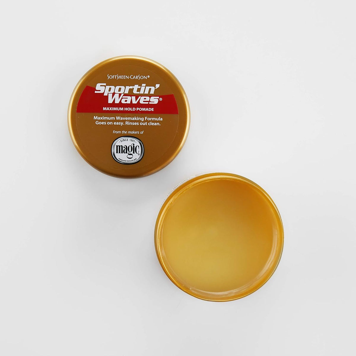 Softsheen Carson Sportin' Waves Maximum Hold Pomade, 2oz
