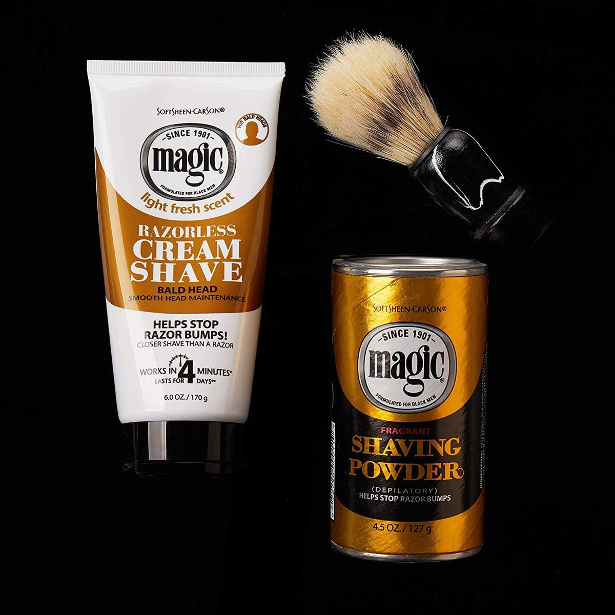 Magic Shaving Powder Gold Regular Strength, 4.5oz